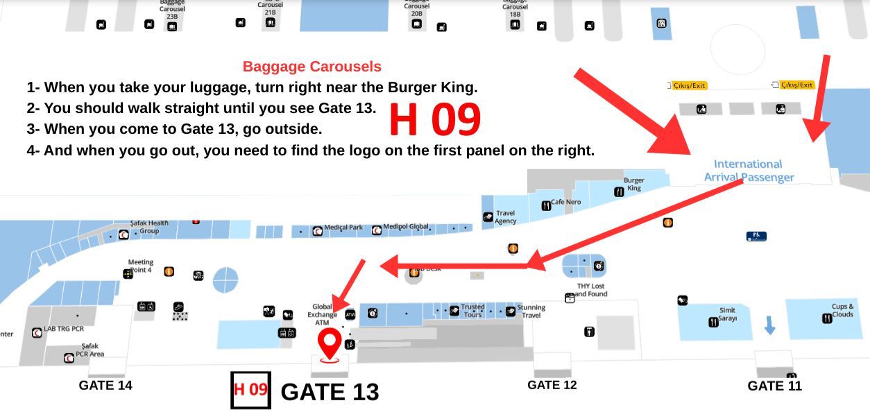 Istanbul Airport Meeting Point